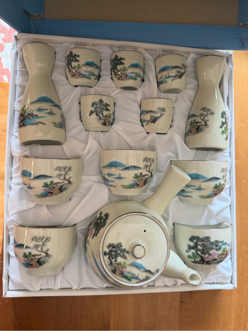 Japanese tea and sake set - VINTAGE